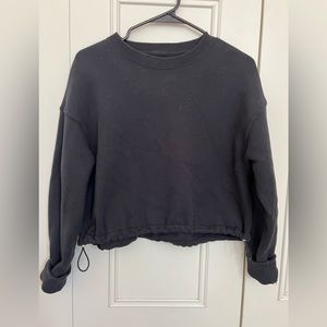 Abercrombie Soft AF Adjustable Crewneck Sweatshirt